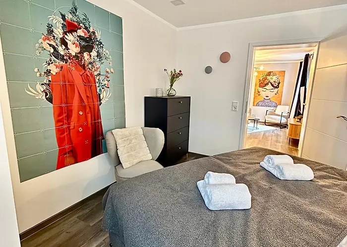 Appartement Stilvolle Einliegerwohnung Mit Boxspringbett Babenhausen (Hessen)